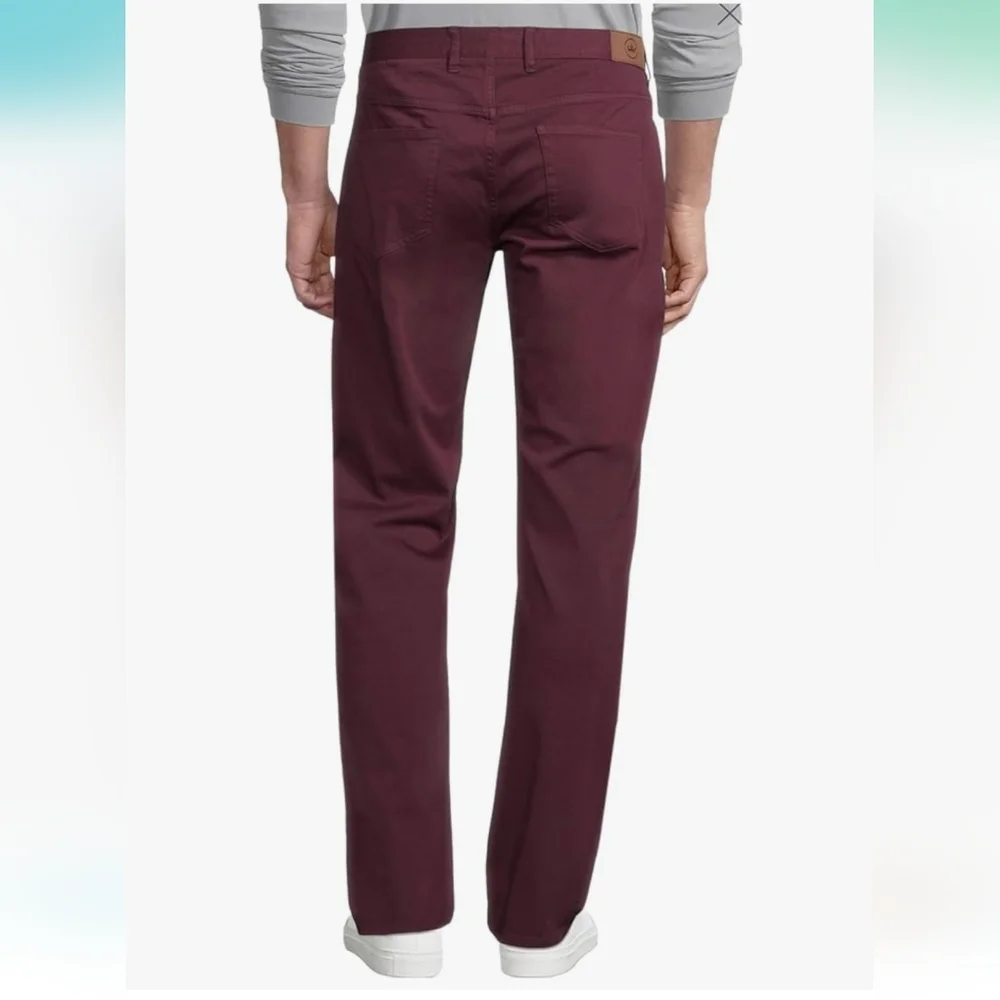 Peter Millar Ultimate Sateen 5 Pocket Pants Size 36 Performance Preppy Old Money